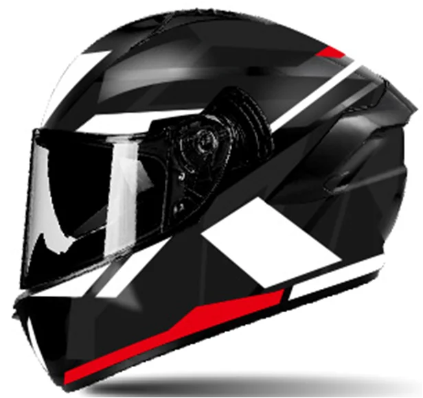 
DOT approved double visor full face helmet motorcycle 
