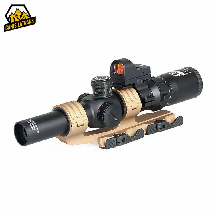 

Canis Latrans 2.5-10x AR 15 Optics Accessories rifle scope with red dot combo
