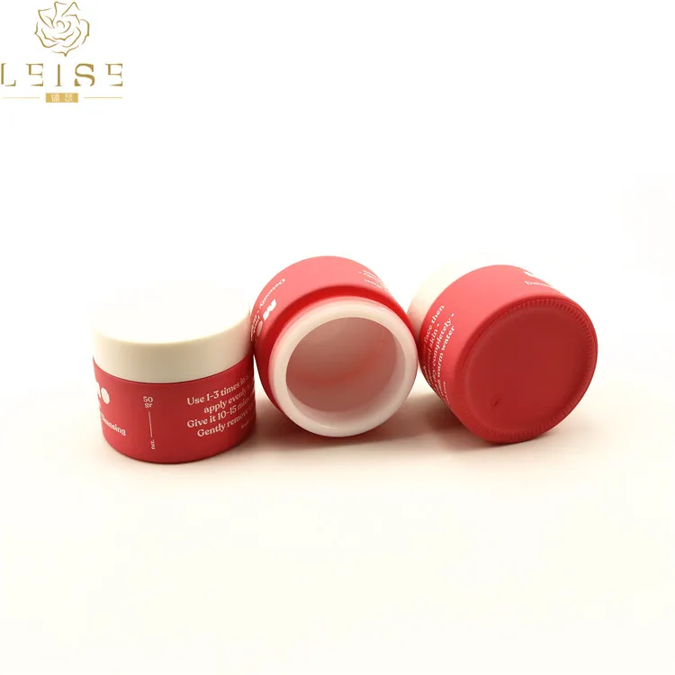 porcelain frosted jar49