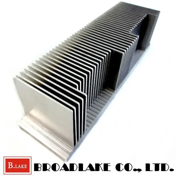 BONDED FINS HEAT SINK WHITE