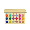 24 shining and glitter colors eye shadow palette custom logo