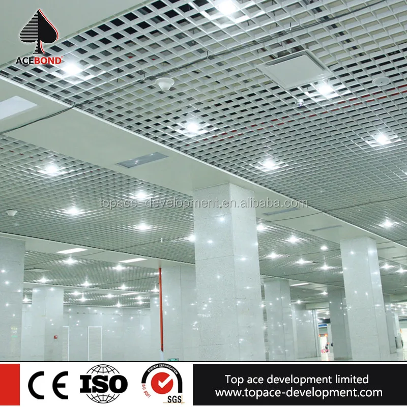 Decorative Aluminum Triangular Grid Ceiling Open Cell Ceiling Buy Aluminum Triangular Grid Ceiling Open Cell Ceiling Aluminum Open Cell Grid