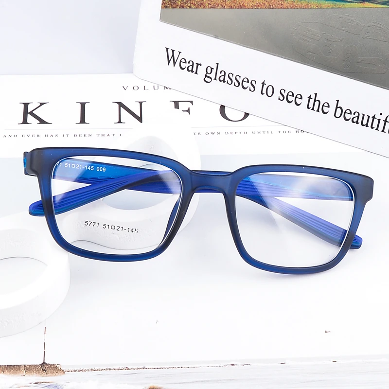 

BLONGU Retro Eyeglasses Full Frame Men Women Vintage Glasses Eyewear Clear Lens Eyeglasses