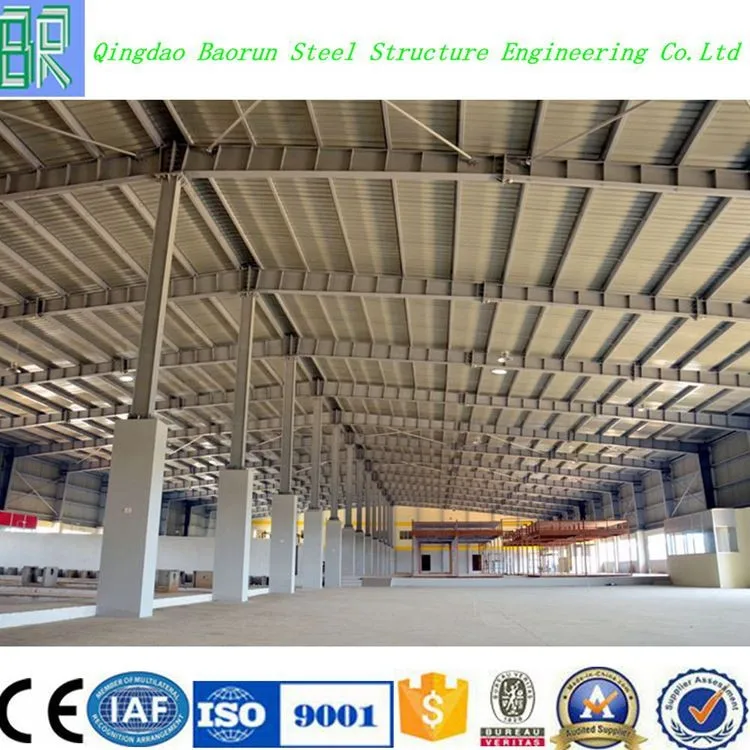 Low cost prefabricated steel structure industrial building shed warehouse