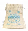 Boutibox JU-1 burlap drawstring bag jute material drawstring hessian bags