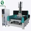 cnc carving marble granite stone machine flat and column engraving machine cut stone machine