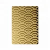 PVC wall panel decorative panel 316l copper etched stainless steel sheet wall panel