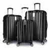 promotion collection suitcase black trolley luggage ABS/PC case