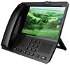 Android 8 inch 4G LTE gsm video fixed wireless desk phone with sim card slot , wifi bluetooth TF Card USB Port F M radio