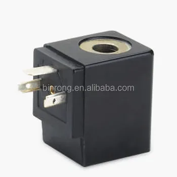 coil solenoid hydraulic valve 20w pulse 24vdc larger