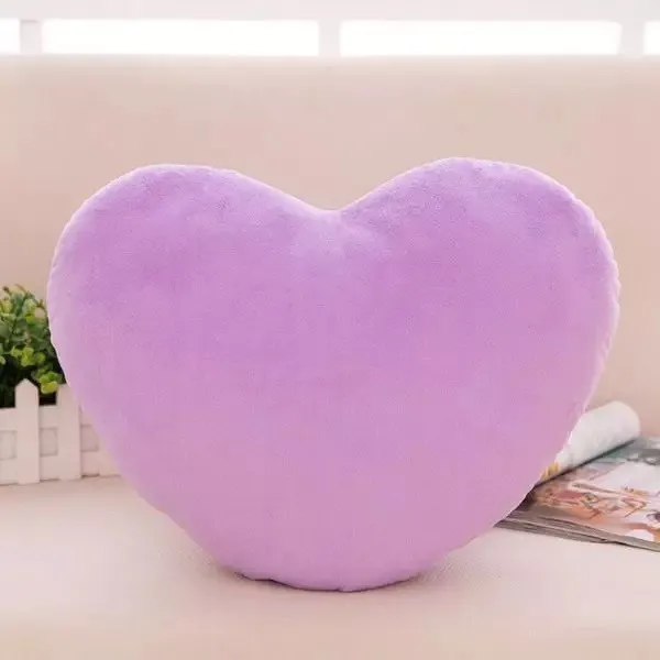 Valentine's Day Red Plush Heart Shaped Pillow Soft Plush Heart Pillow