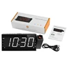 FM Radio Smart wall digital alarm clock custom with led word clock make in China