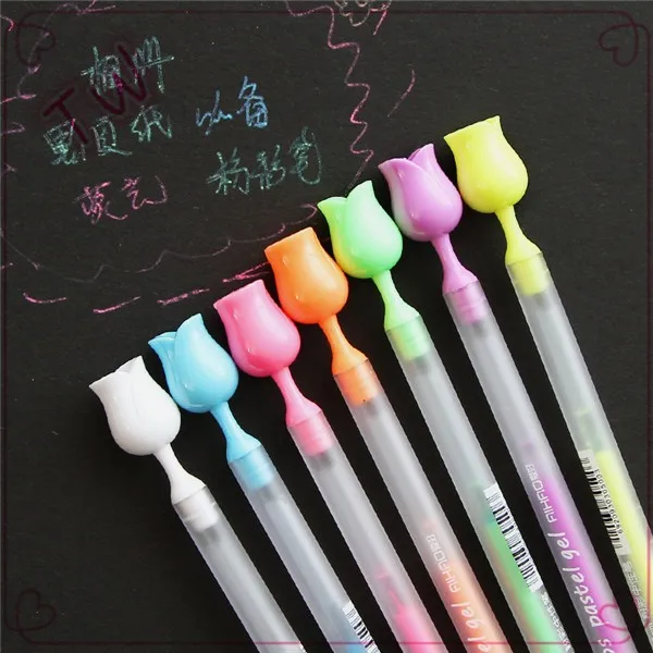 韓国の面白い文房具オフィス蛍光ペンマーカー Plastic花の形の蛍光ペンオンラインショッピング Buy 蛍光 蛍光マーカー 文房具オフィス Product On Alibaba Com