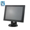 No Bezel 12 Inch Ture Flat 12V LCD Pos Monitor With Touchscreen