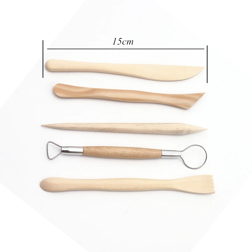 Hot Selling 5piece Ceramic Clay Molding Tools Professional Polymer