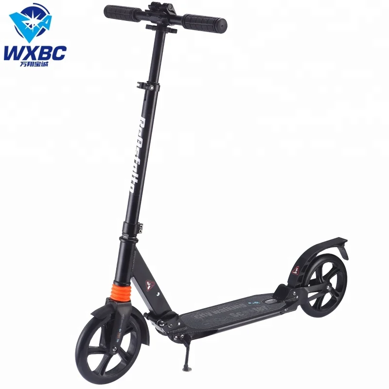 

New 200mm big wheel aluminum foot scooter kick scooter 2 wheels adult scooter