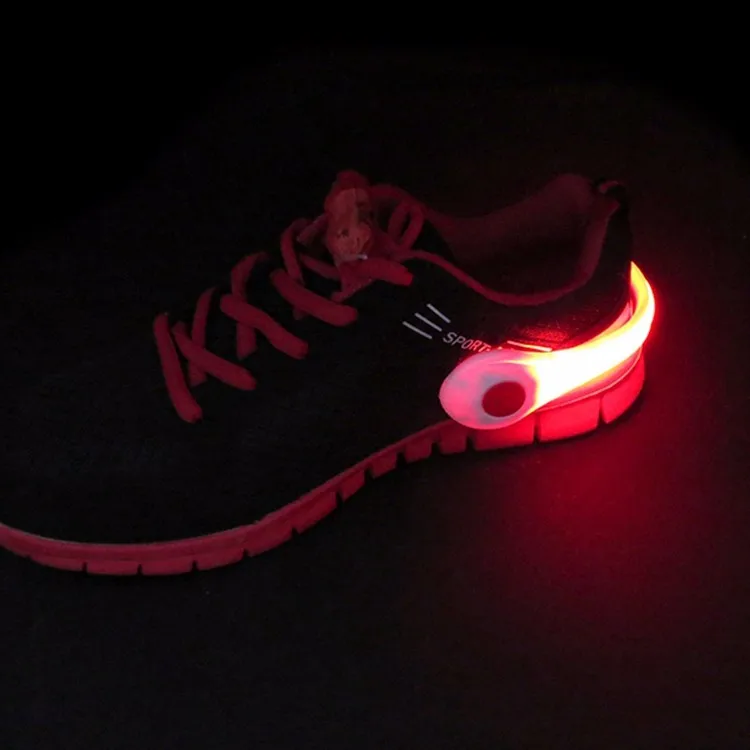 2017 Light Weight Safety LED Shoes Clip For Night Running Cycling Jogging Flashing Attractive Shoe Accessories