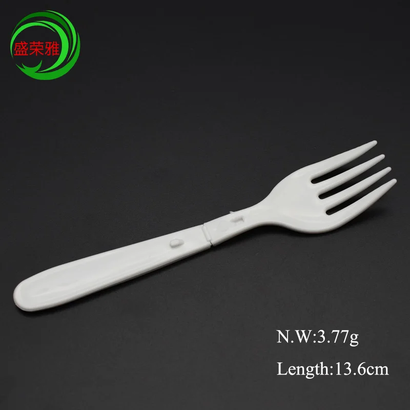Pp Mini Folding Plastic Fork For Instant Noodles Buy Folding Plastic