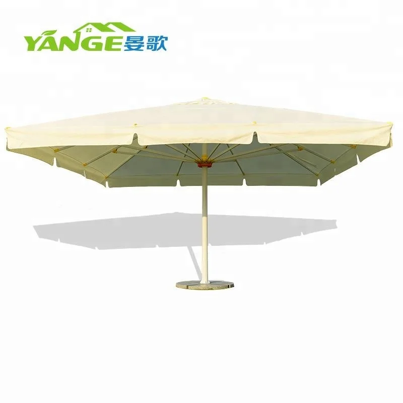 Big Automatic Cantilever Patio Umbrellas With Plastic Water Tank