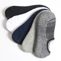 

Winter Cotton Breathable Athletic Custom Casual Business Mens Low Cut Invisible Socks