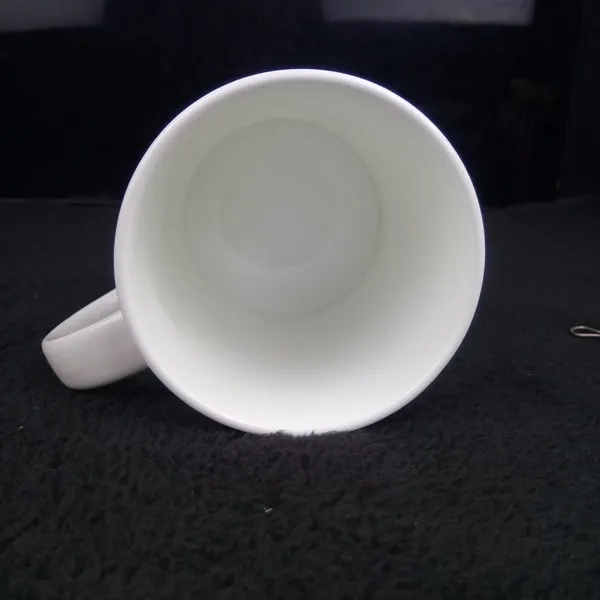 
Custom logo print coffee cup white ceramic mug for sublimation 