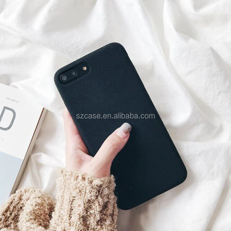 

Wholesale Cheap Price Short Hair Velvet Style Design Phone Back Cover Case for Iphone XS / XR / XS Max