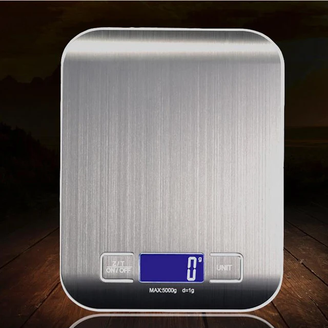 
Stainless steel 5kg electronic smart digital kitchen scale wholesale 