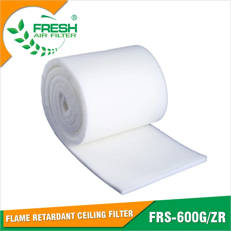 Hot Sale Frs 600g Zr Spray Booth Ceiling Filter For Paint Stop Filter