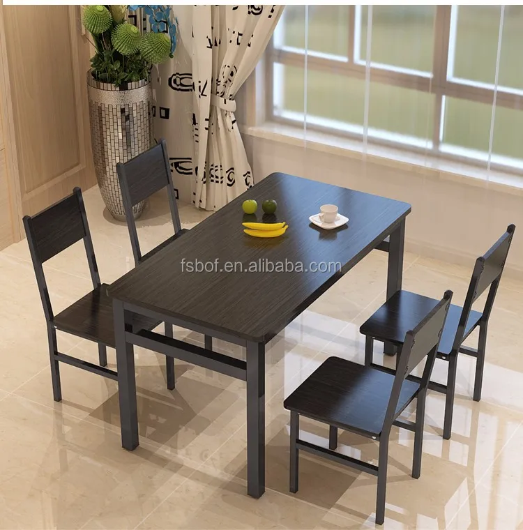 New Fashion Fast Food Restaurant Furniture Dubai Wrought Iron Table And