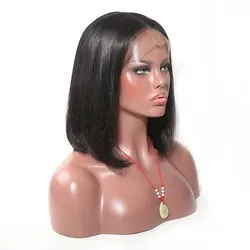 JP Short Lace Front Human Hair Wigs Brazilian Remy