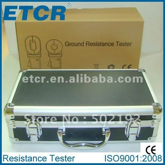 
ETCR2000C+ Clamp On Ground Earth Resistance Tester Meter----ISO,CE,OEM,RS232 interface 