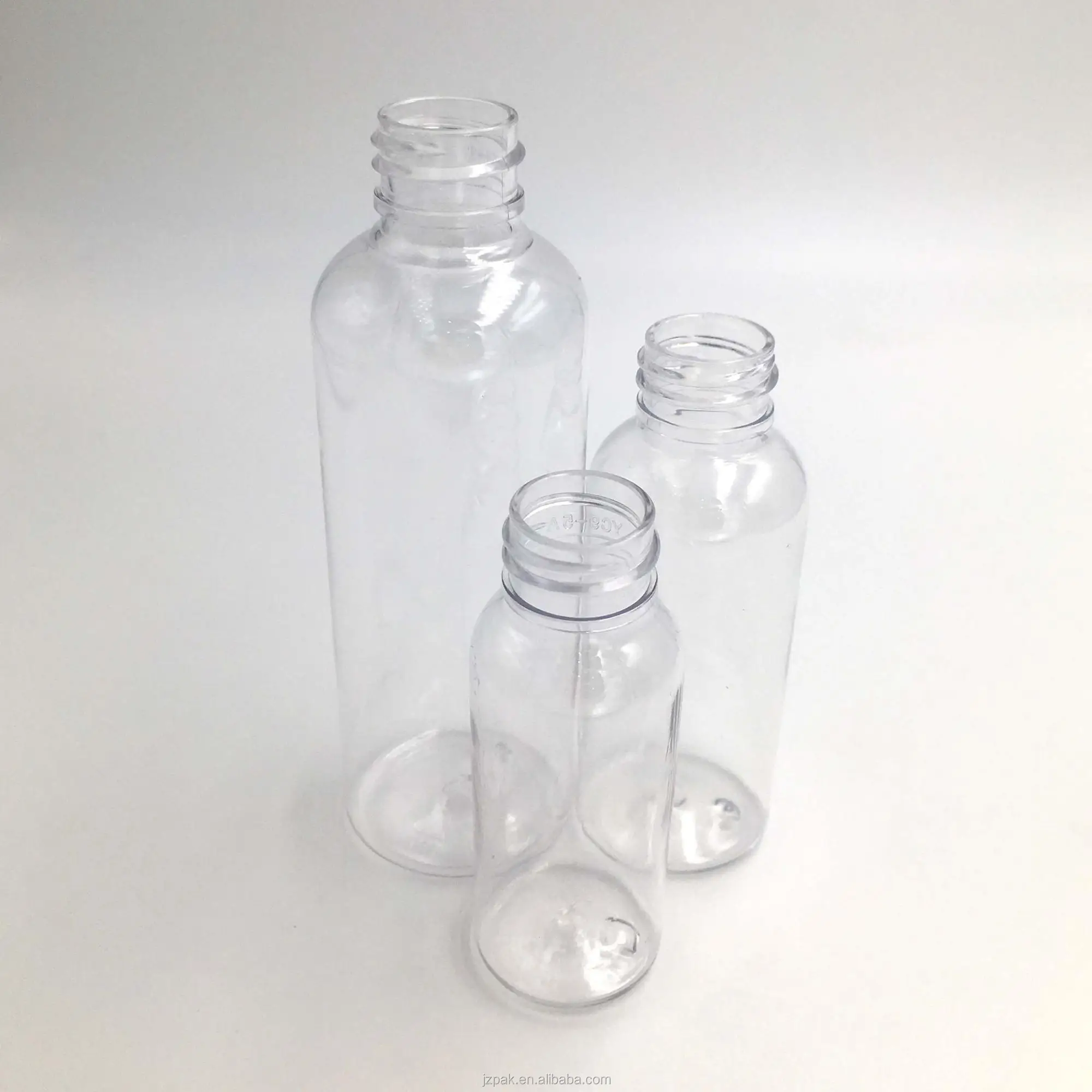 Transparent custom PET bottle plastic PET bottle
