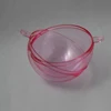 christmas clear plastic candy box in two halves for promotion
