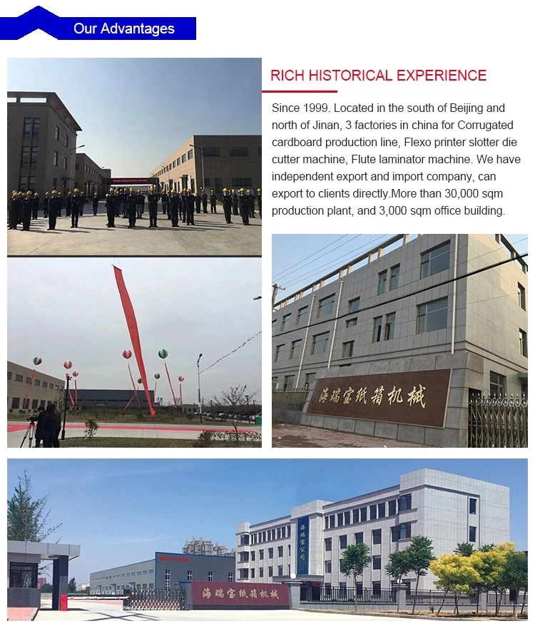 New factory sale hot cardboard flute laminating machine