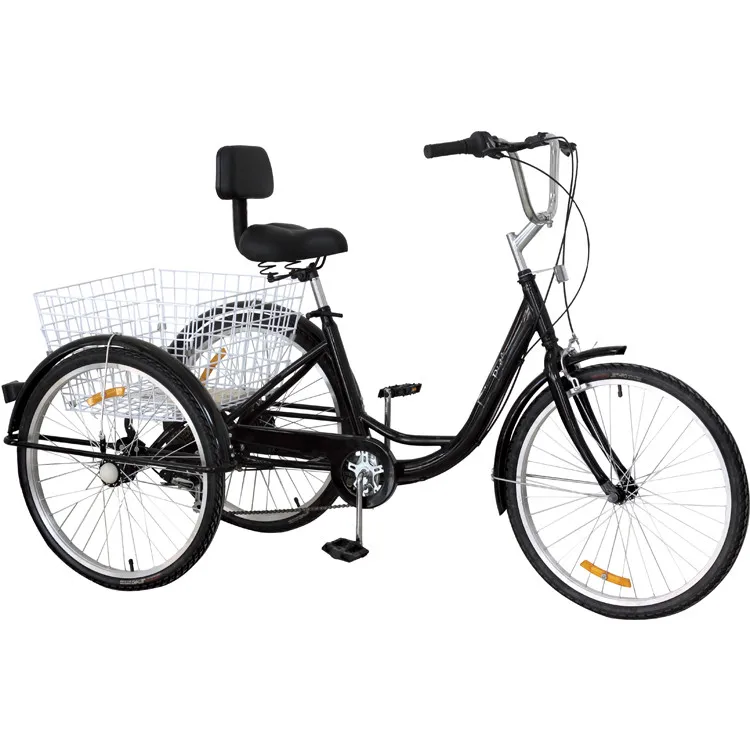 China Factory New Design Adult Tricycles 6 Speed/great Adult Trike 20 ...