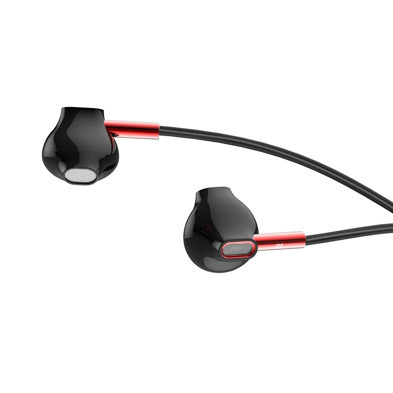 

Hoco M57 TPE High Elastic Wire Earphone With Mic For Mobile Phones