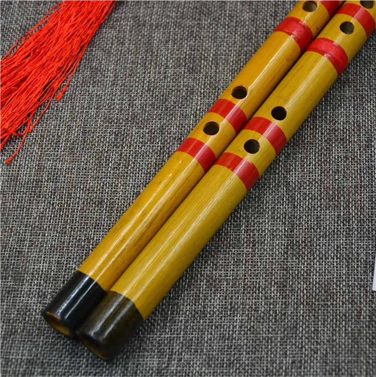 Factory Direct Sale 6 Hole Bitter Bamboo Recorder Flute For Beginners