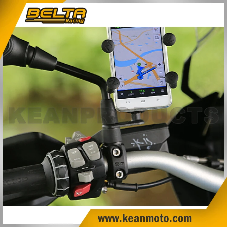 X-grip Motorcycle Mount Mobile Phone Holder With Usb Charger For ...