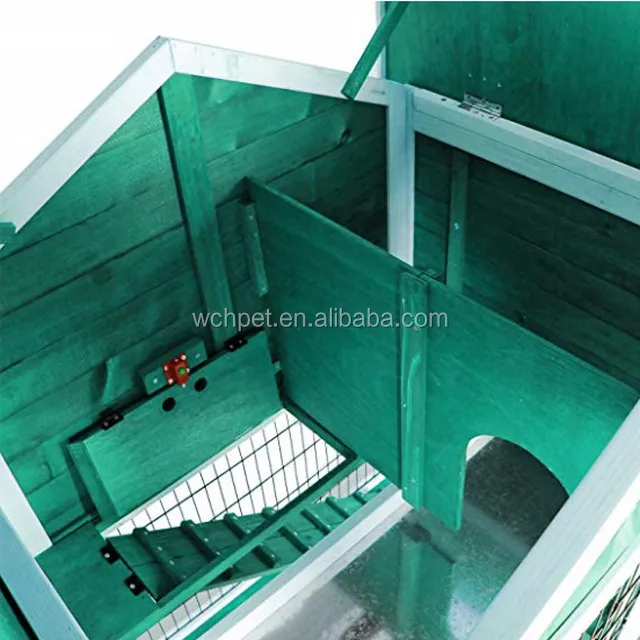 Bunny Cages Outdoor Rabbit Hutch With Run 31.5" X 26" X 46" Buy