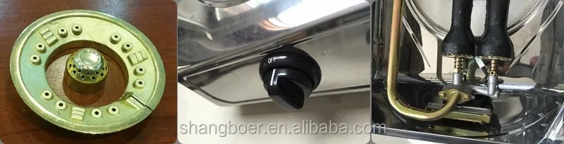 
YG-G3005 3 burner table top gas stove/stainless steel gas stove/gas stove accessories 