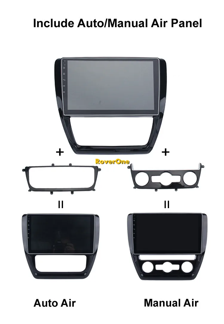 Clearance RoverOne For VW for Volkswage Jetta 2011+ Android 9.0 Autoradio Car Multimedia Player Radio GPS Navigation Head Unit NO DVD 3