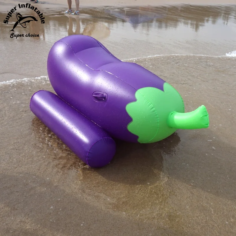 eggplant floatie