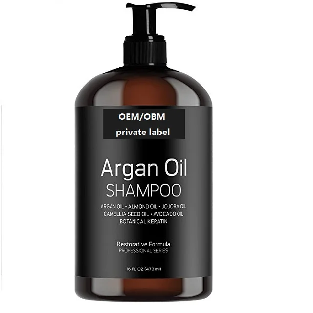 
Private label organic Argan oil Shampoo Smoothing And Moisturizing 