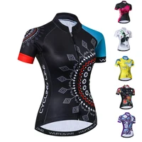

Custom Summer Short Sleeve MTB Cycle Clothing Cycling Jersey Women Bike Shirt Top Ropa Maillot Ciclismo Racing Bicycle Clothes