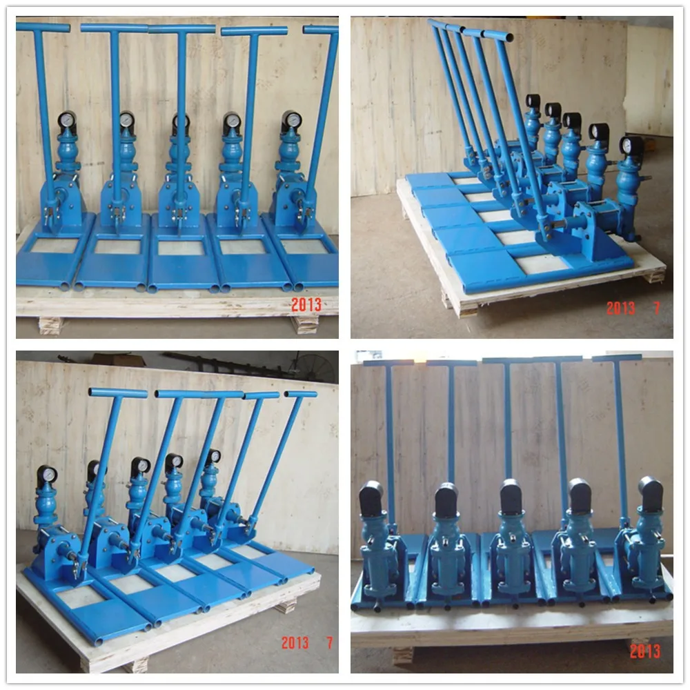 Lhg10 Heavy Duty Cavity Colloidal Hand Operate Cement Grouting Pump