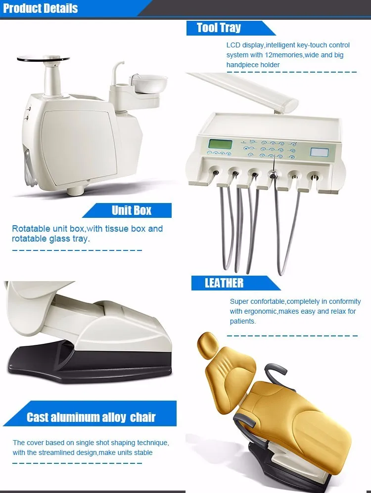 Hot Selling Kj Dental Chair Parts With Rotatable Unit Box From China