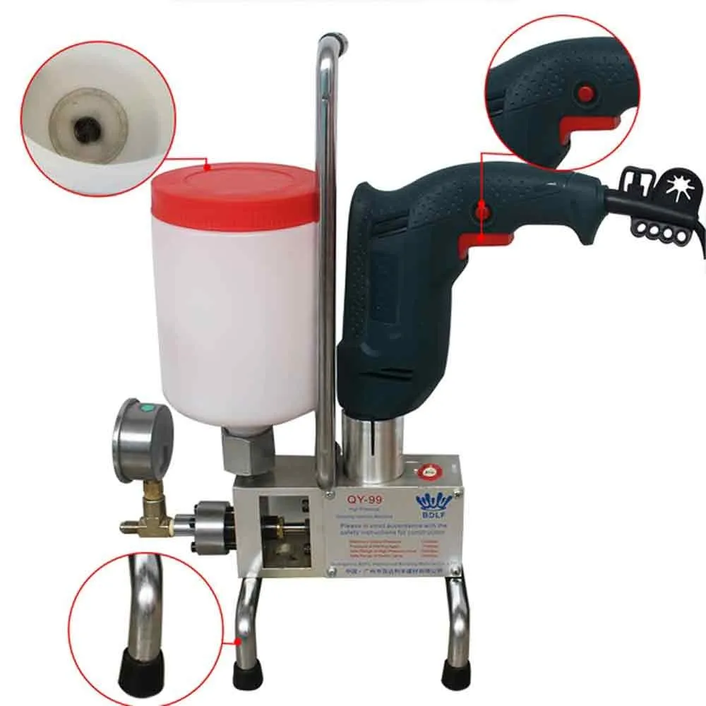 Qy99 Electric High Pressure Grouting Injection Machine Pu Pump For