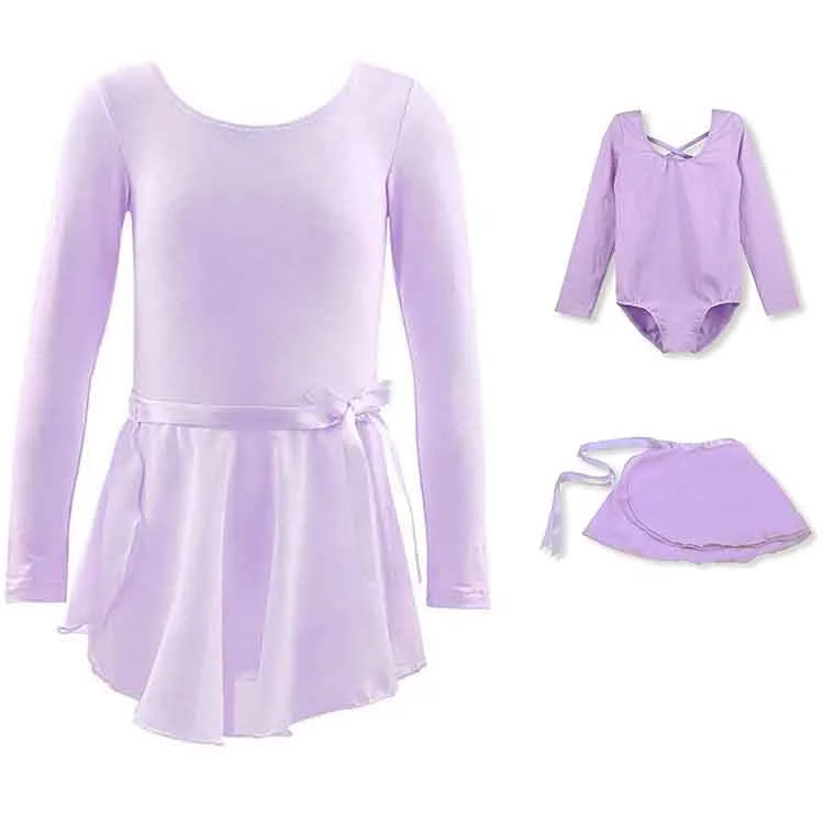 

Children Training Plus Size Dress Skirts Girl Latin practice dancewear 2pcs