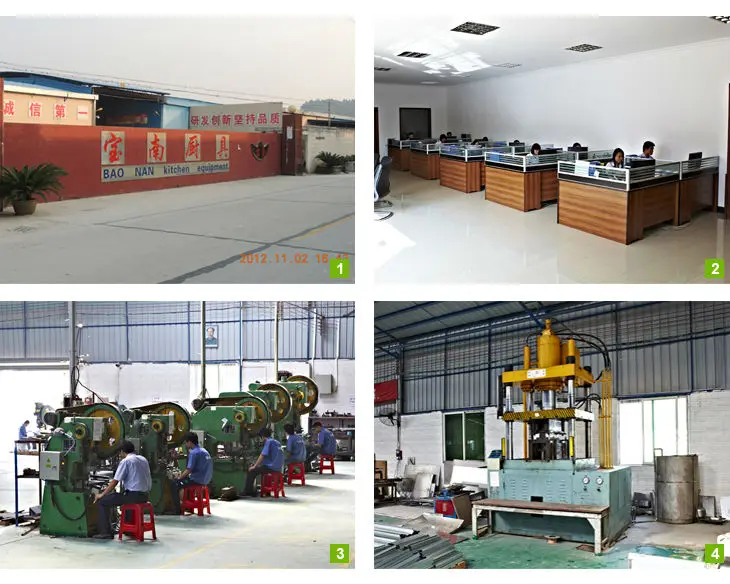 Cosbao BN-G813 Commercial Stainless Steel Hotel Restaurant Kitchen Equipment