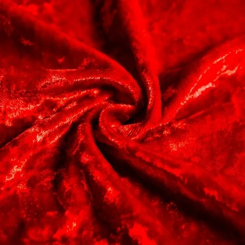 100 Polyester Fabric Lazy Boy Upholstery Textile Fabrics Red Velvet